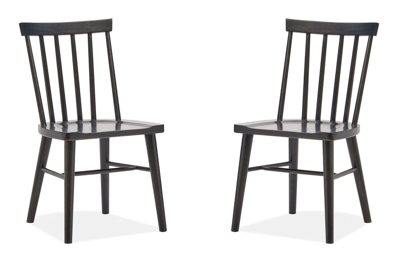 Lindon - Dark Dining Side Chair (Set of 2) - Dark Brown