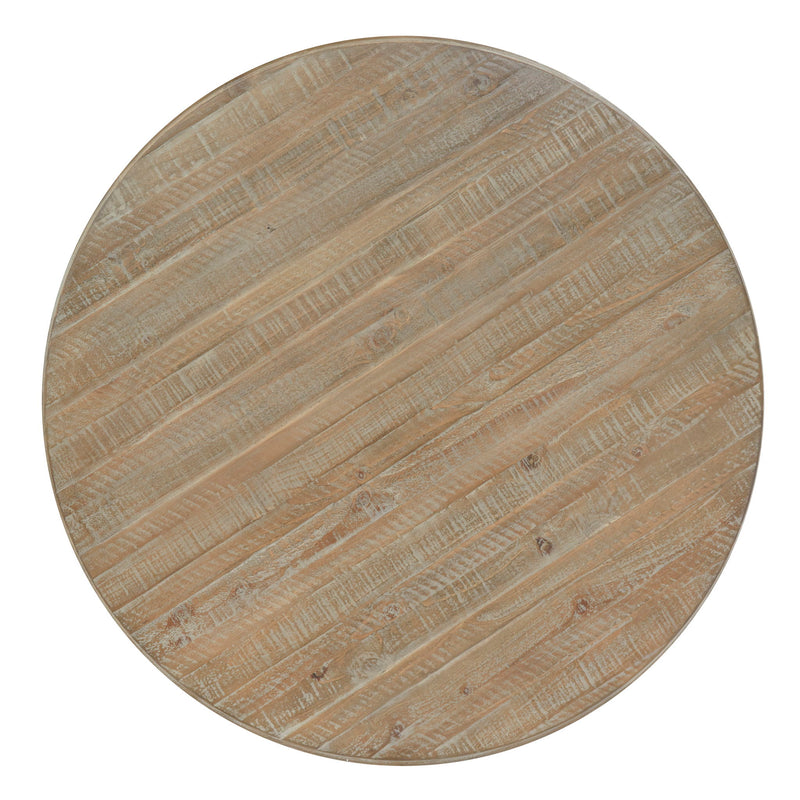Tinley Park - Round Cocktail Table - Dove Tail Gray