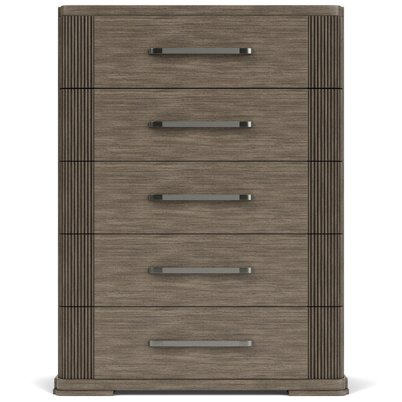 Sariel - 5 Drawer Chest - Dark Brown