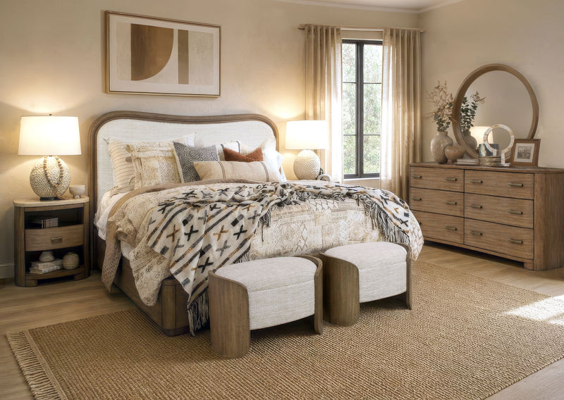 Leeza - Accent Nightstand - Brown