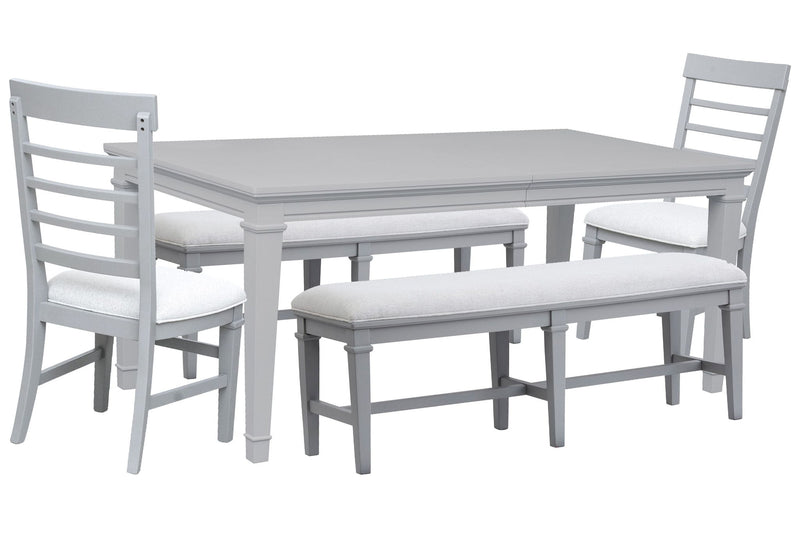 Charleston - Extendable Rectangular Dining Table Set