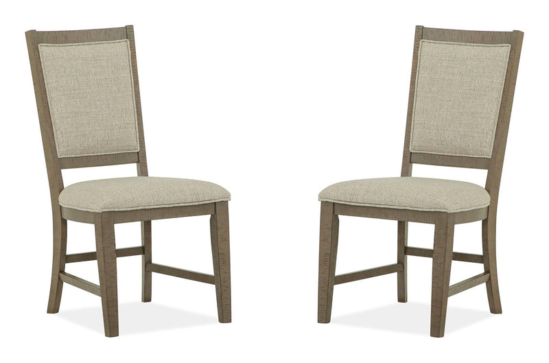 Paxton Place - Step Upholstered Side Chair (Set of 2) - Dovetail Gray