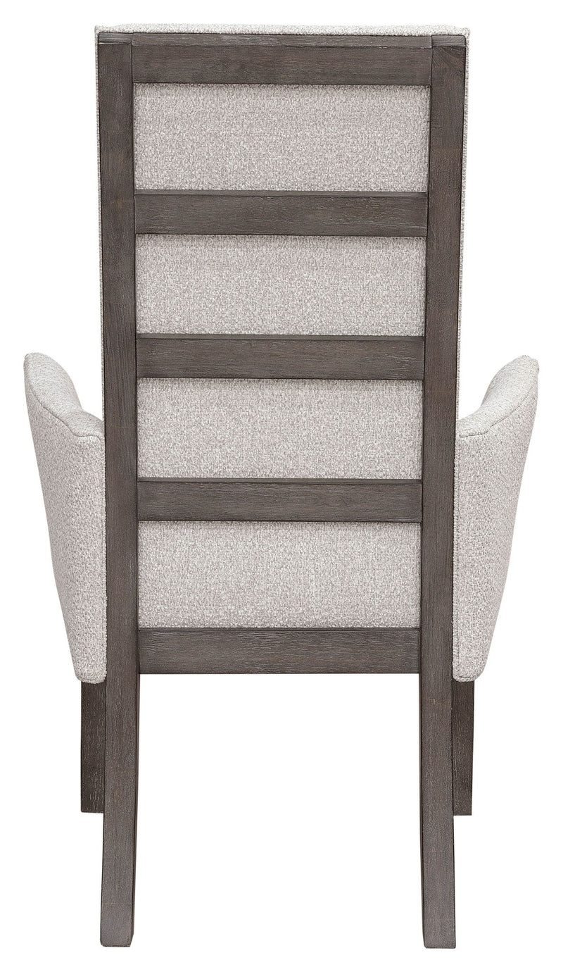 Anderson Park - Upholstered Arm Chair (Set of 2) - Moose Trail / Frontier Brown
