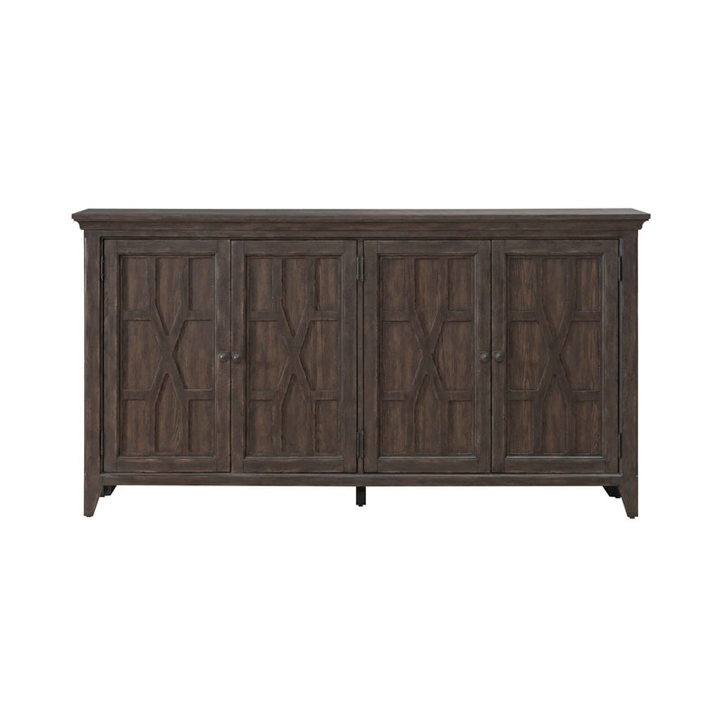 Paradise Valley - Hall Buffet - Saddle Brown