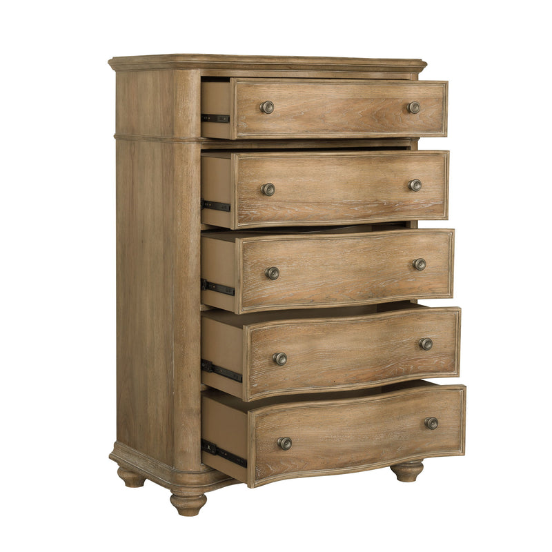 Weston Hills - 5 Drawer Chest - Flax Seed
