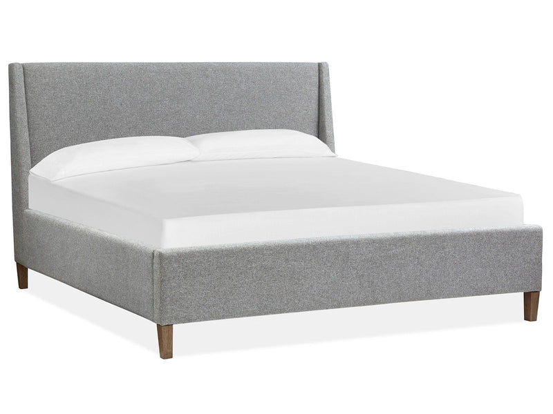 Lindon - Complete Upholstered Island Bed
