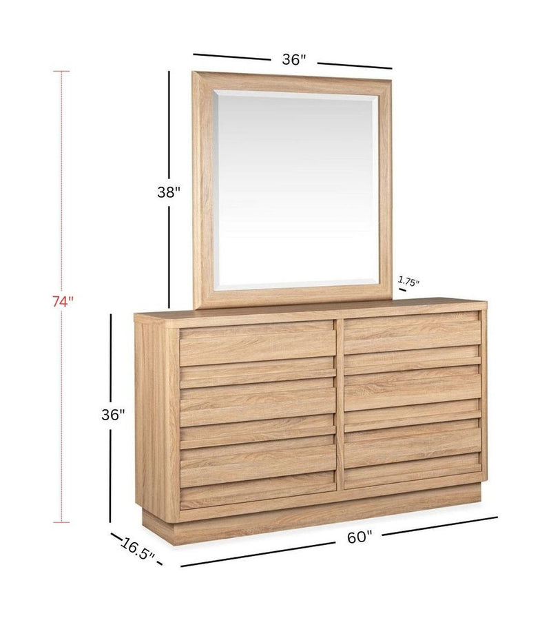Brentwood Heights - Double Drawer Dresser
