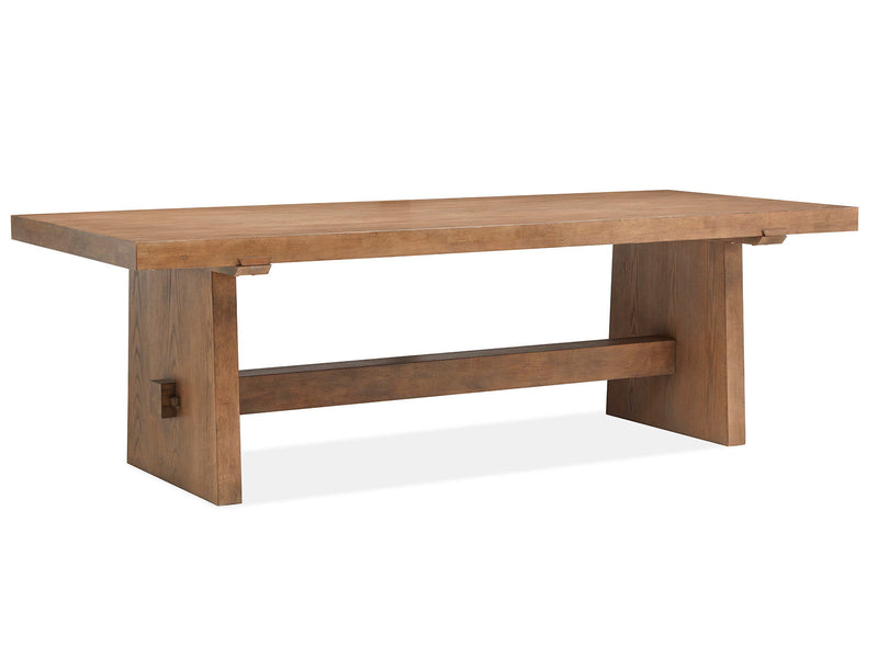 Lindon - Trestle Dining Table Set