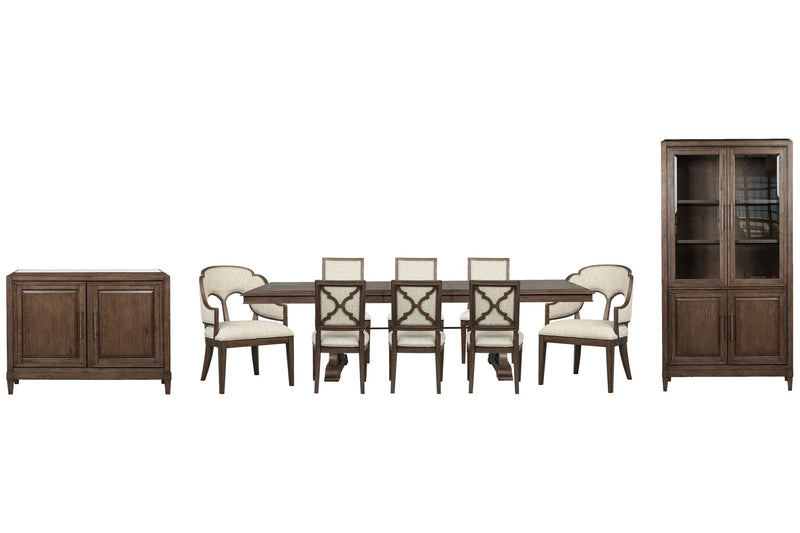 Jubilee - Extendable Trestle Dining Table Set