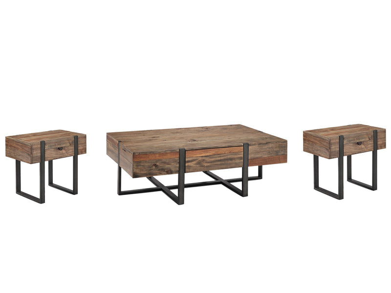 Prescott - Rectangular Cocktail Table Set