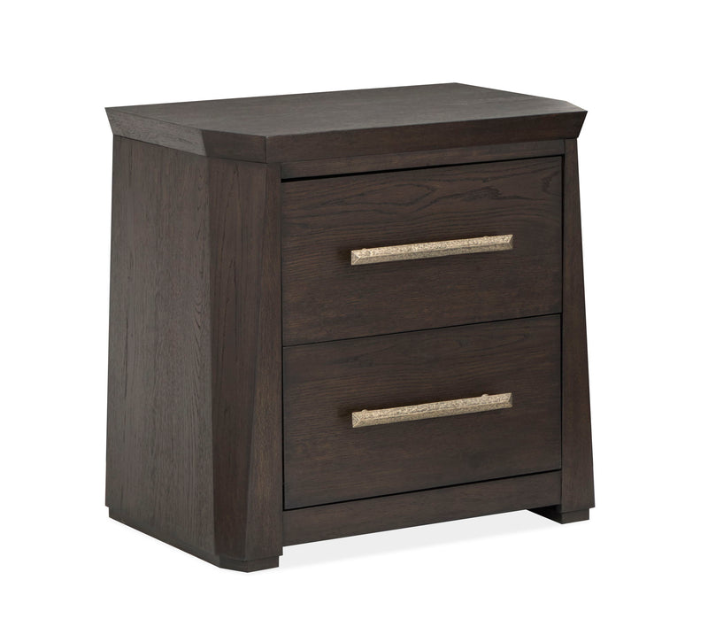 Tauren - Drawer Nightstand - Coffee Bean