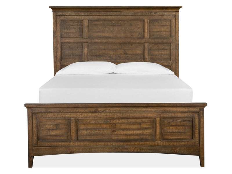 Bay Creek - Complete Panel Bed With Storage Rails