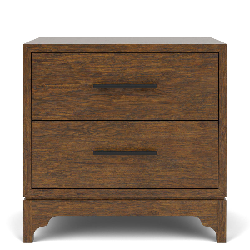 Calhoun - 2-Drawer Nightstand - Whiskey Oak
