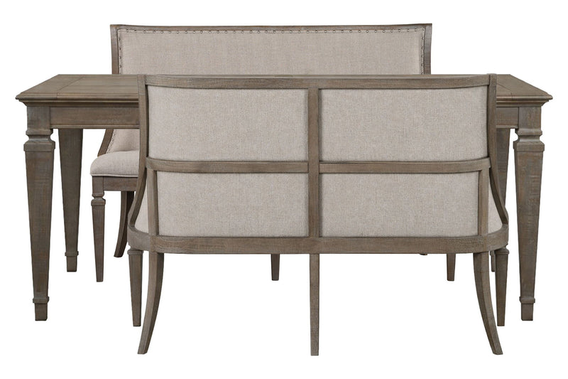 Lancaster - 3 Piece Extendable Rectangular Dining Table Set