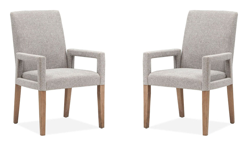 Lindon - Dining Arm Chair With Upholstered Seat & Back (Set of 2)