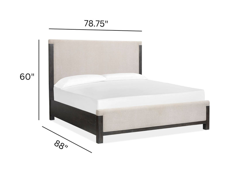 Plum Creek - Upholstered Panel Bed