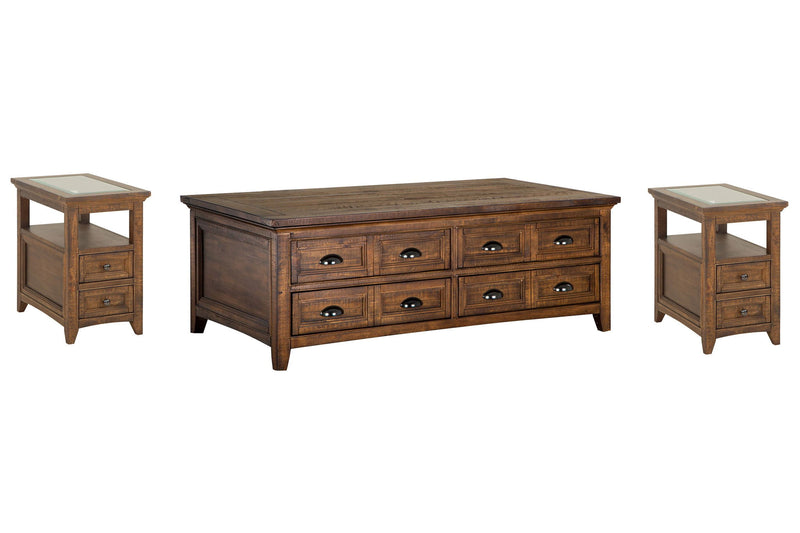 Bay Creek - Lift Top Storage Cocktail Table Set