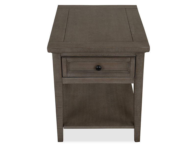 Paxton Place - Rectangular End Table - Dovetail Gray