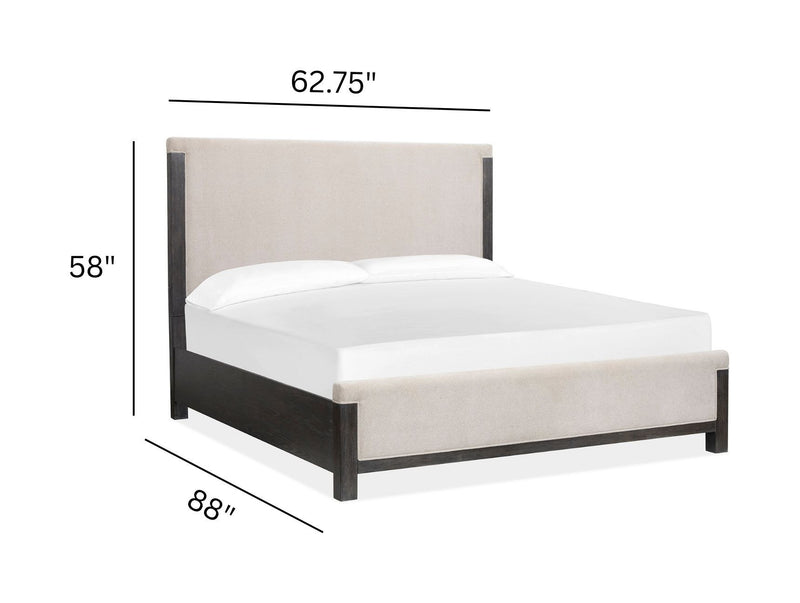 Plum Creek - Upholstered Panel Bed