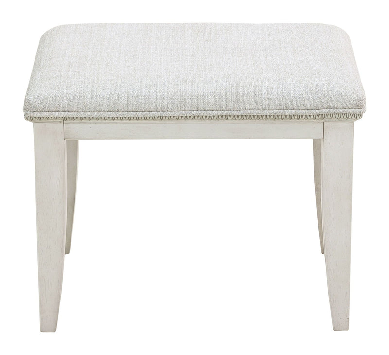Camila - Vanity Stool - Creamy White