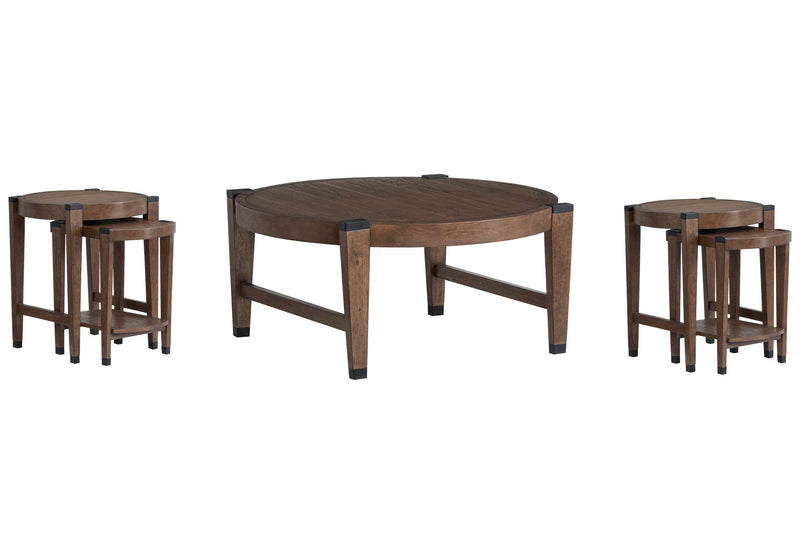 Kaysen - Round Cocktail Table Set