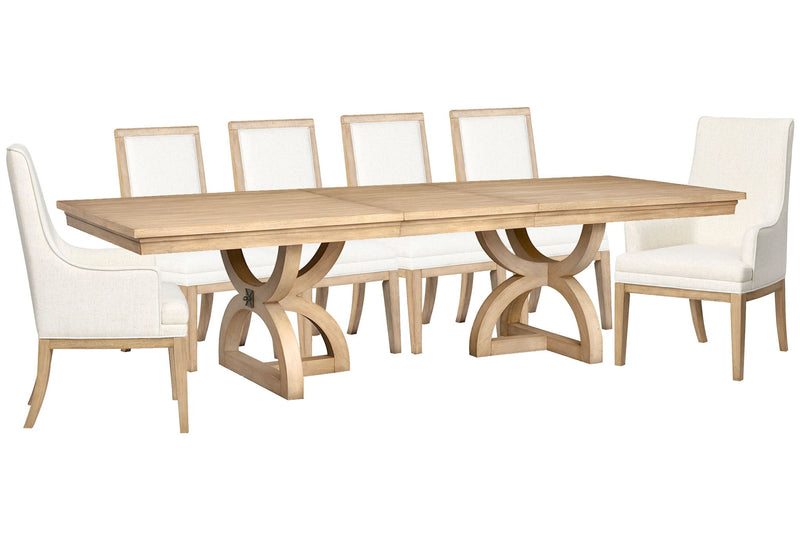 Coventry - Extendable Trestle Dining Table Set