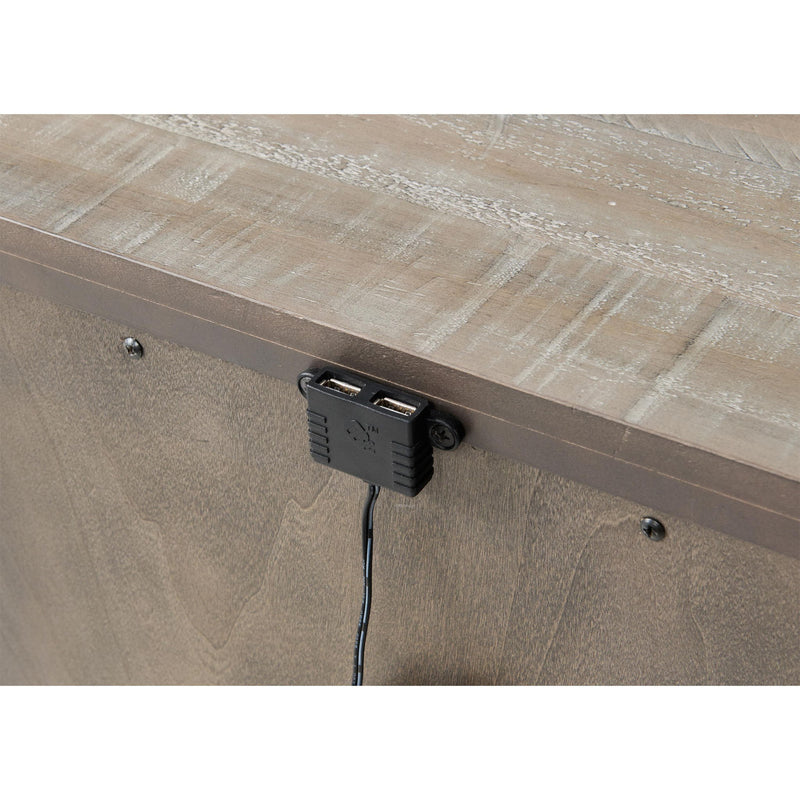 Intrigue - 3 Drawer Nightstand - Light Brown