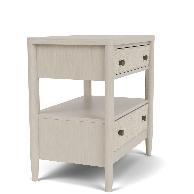 Laguna - 2 Drawer Nightstand - Beige
