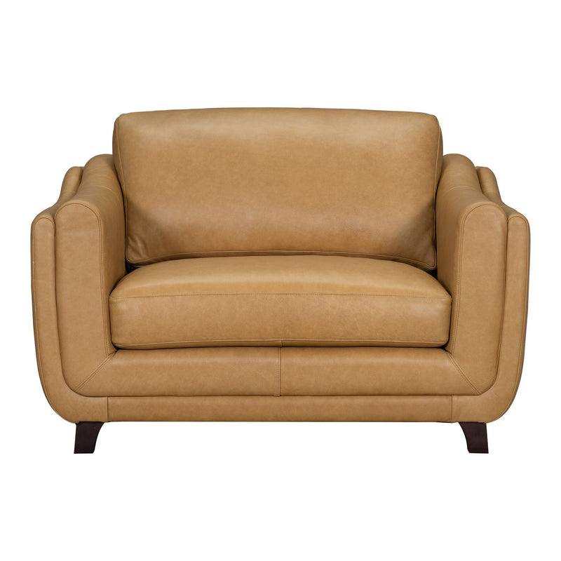Hayden - Stationary Chair And A Half With Ottoman - Renaissance Marigold