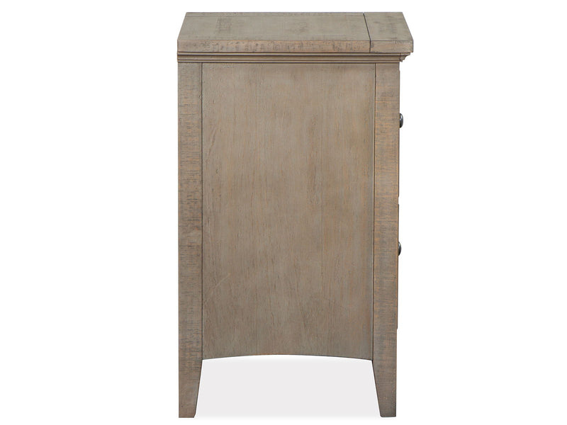 Paxton Place - Small Drawer Nightstand - Dovetail Gray