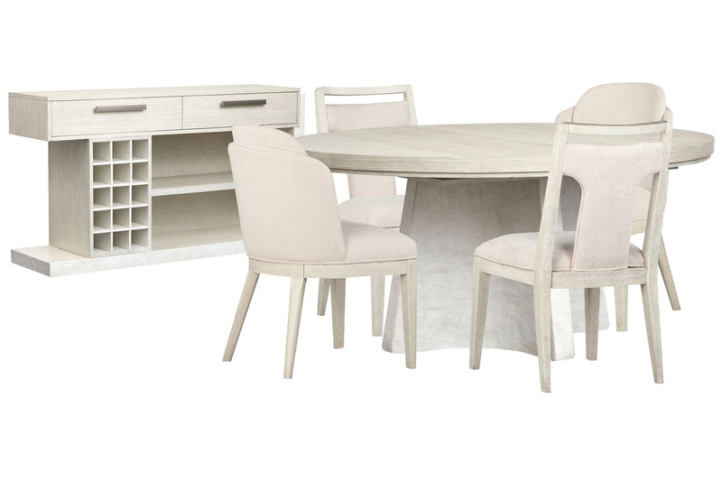 Lorelei - Extendable 54" Round Dining Table Set