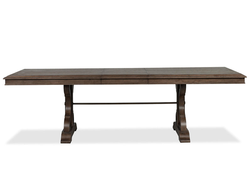 Jubilee - Extendable Trestle Dining Table - Brown