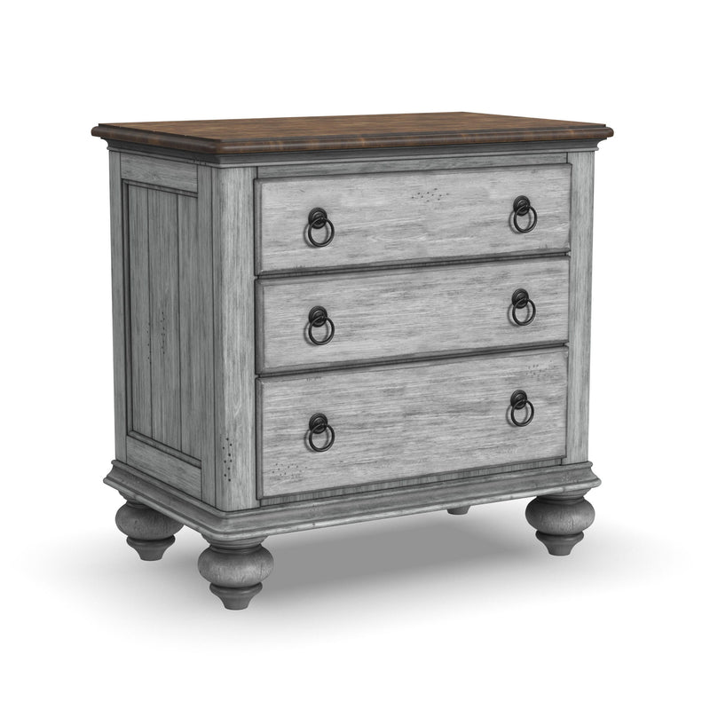 Plymouth - Nightstand - Gray