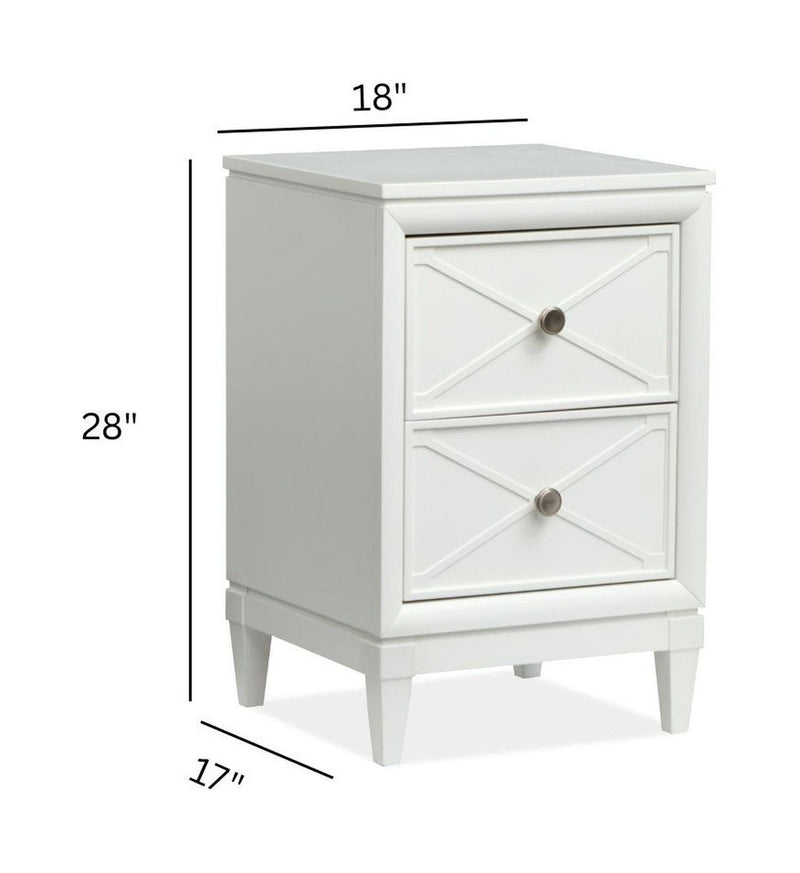 Springhouse - Drawer Nightstand - Whisper White