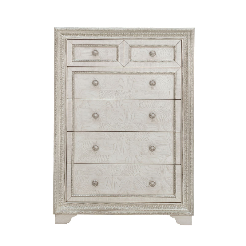 Camila - 6 Drawer Chest - Cream