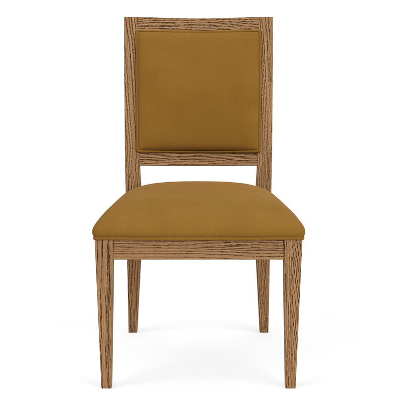 Halbrooke - Upholstered Back Side Chair (Set of 2) - Light Brown