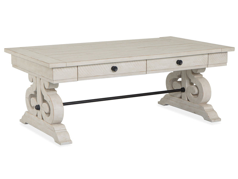 Bronwyn - Rectangular Cocktail Table - Alabaster