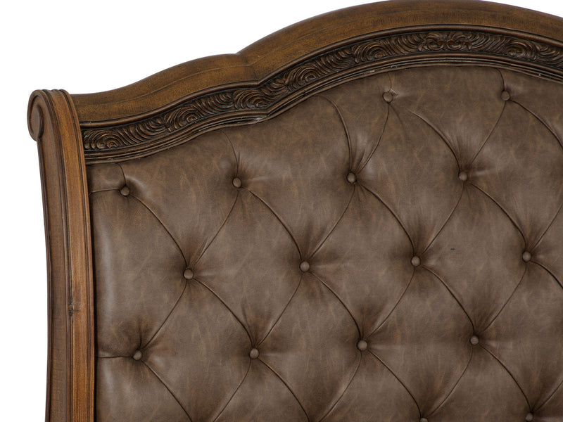 Durango - Upholstered Sleigh Storage Bed