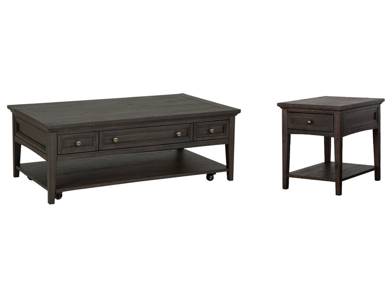 Westley Falls - Rectangular Cocktail Table Set
