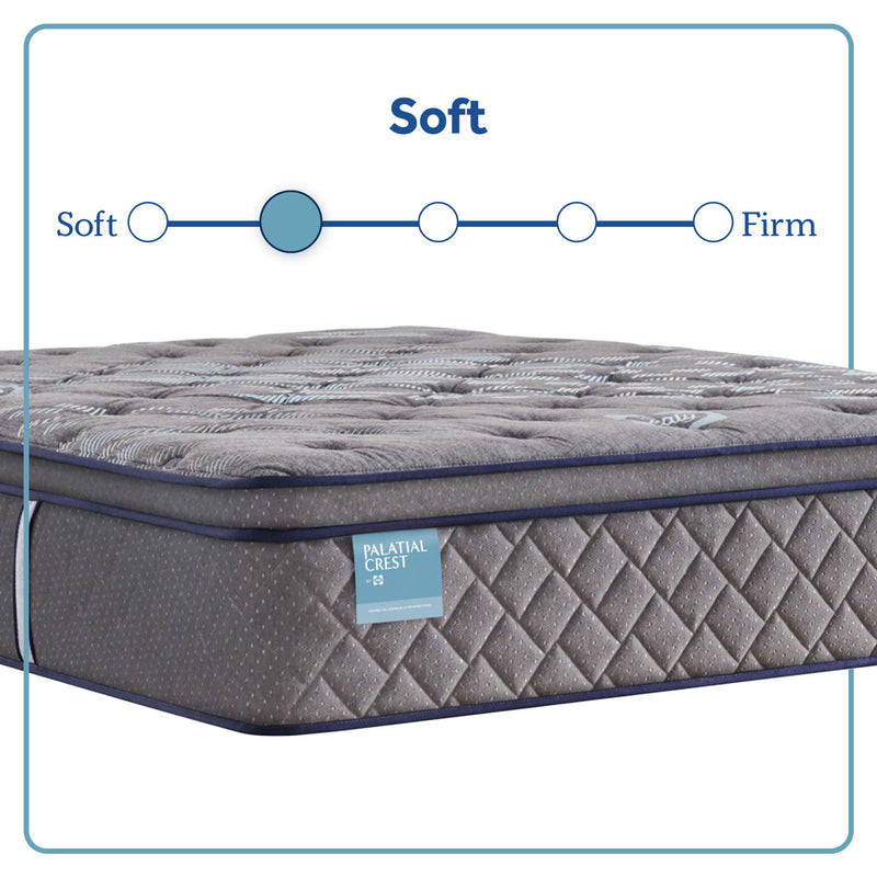 Palatial Crest - Wild Canyon Soft Euro Pillow Top Mattress