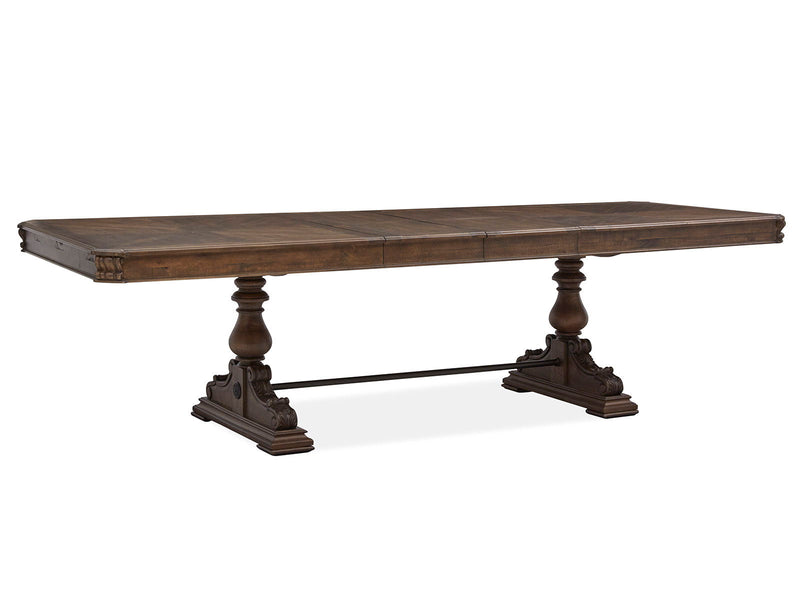 Durango - Trestle Dining Table - Willadeene Brown