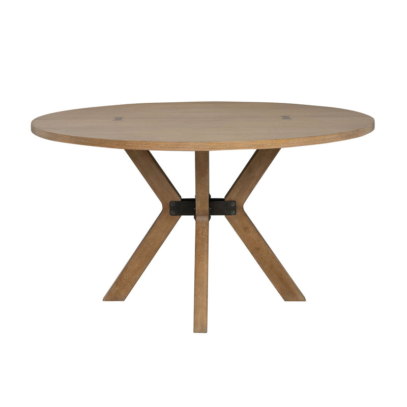 Millwork - Round Dining Table - Light Brown