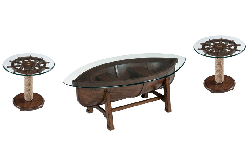 Beaufort - Oval Cocktail Table Set