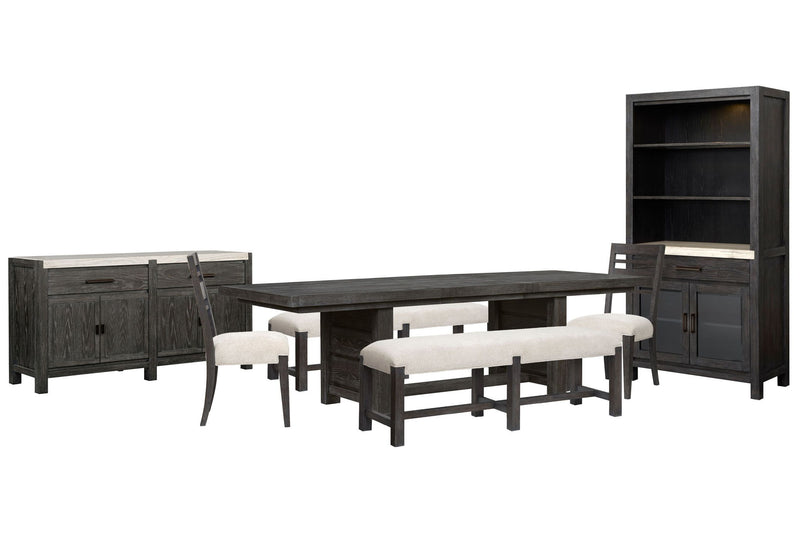 Plum Creek - Trestle Dining Table Set