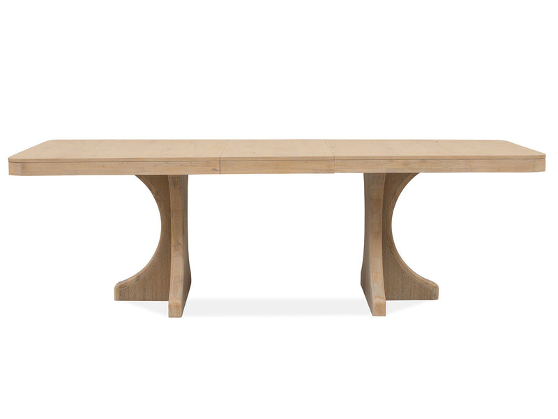 Somerset - Extendable Trestle Dining Table Set