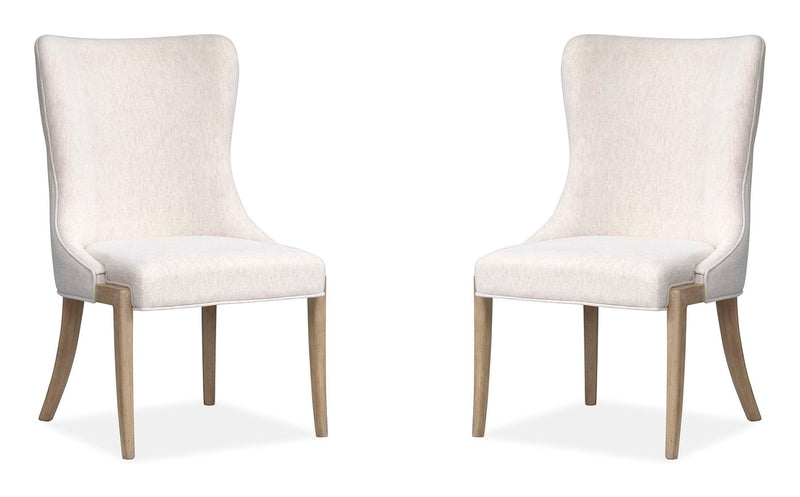 Sunset Cove - Upholstered Host Chair (Set of 2) - Sanibel Brown