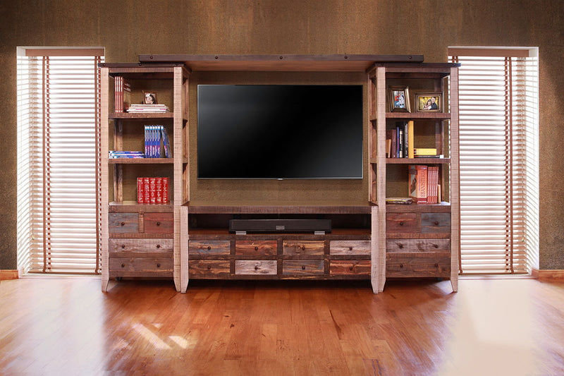 Antique - Wall Unit - Multicolor / Brown