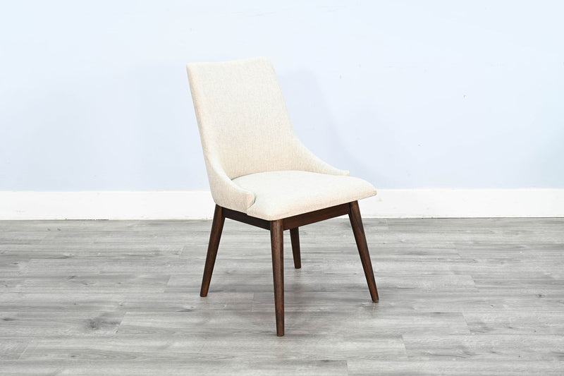 American Modern - Upholstered Cushion Seat Dining Chair (Set of 2) - Walnut