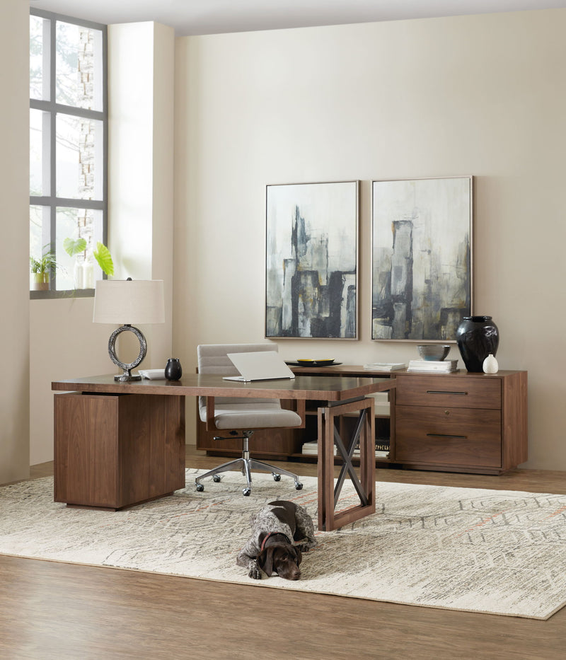 Home Office - Lateral File - Dark Brown