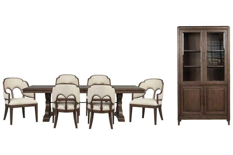Jubilee - Extendable Trestle Dining Table Set